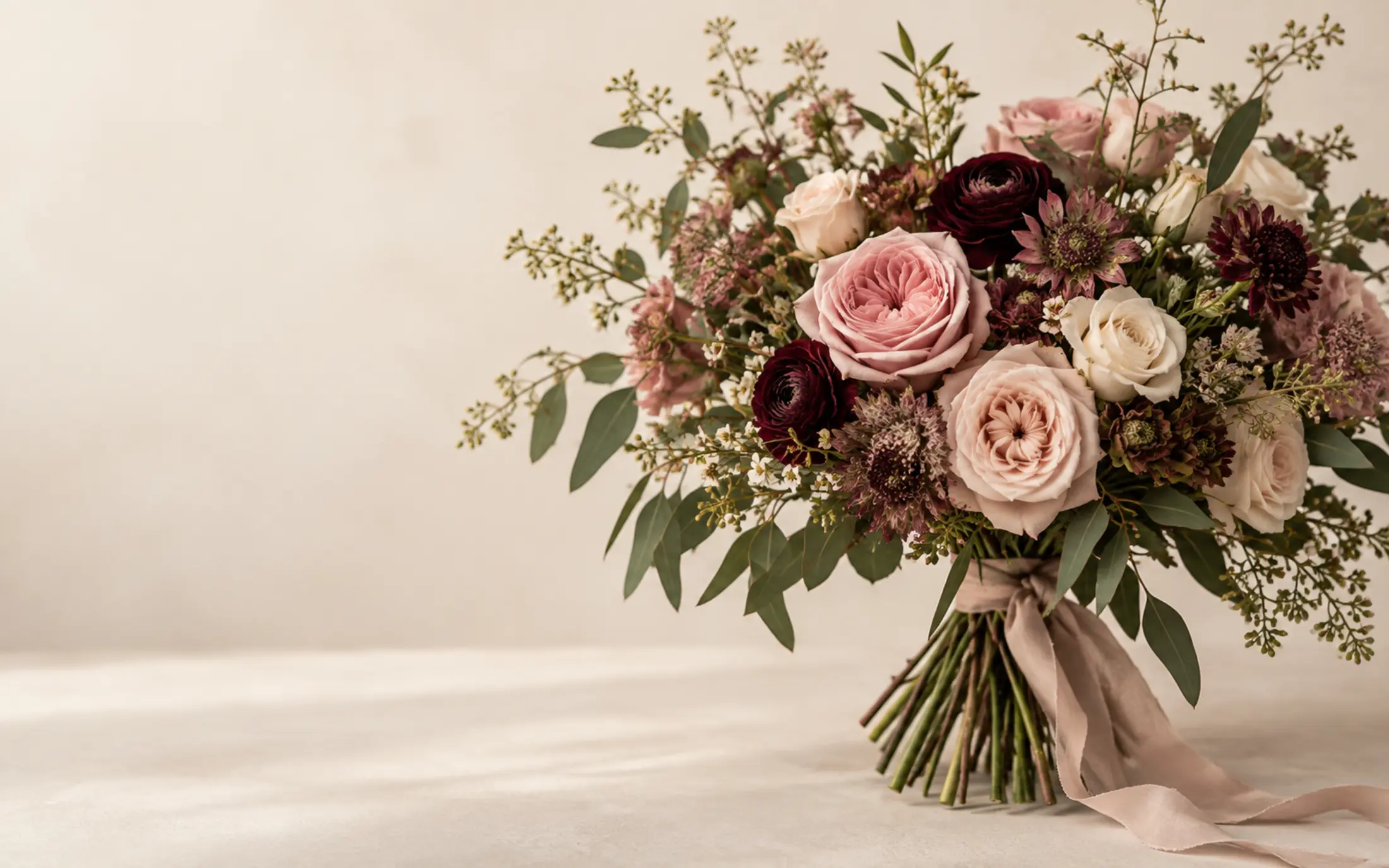 Sample editorial bouquet image for layout review